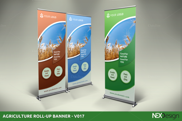 Agriculture Roll-Up Banner