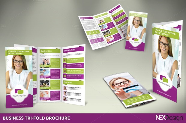 tri fold brochure template free