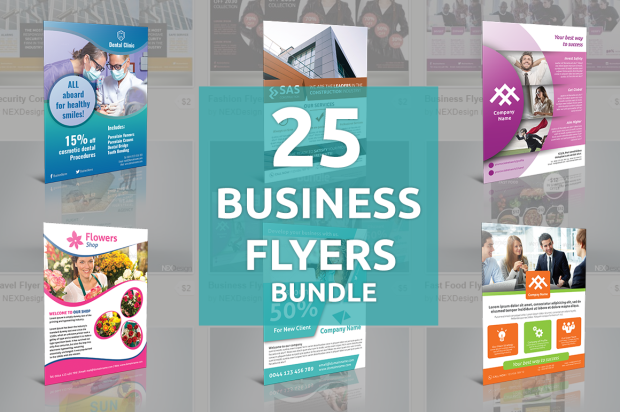 25 Business Flyers Bundle